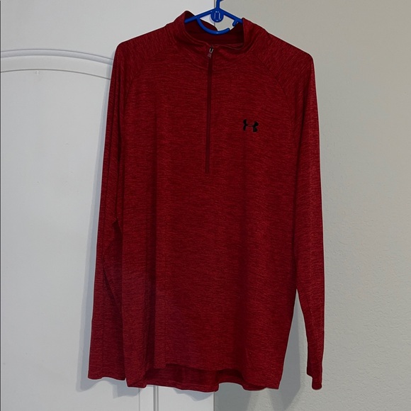 Under Armour Other - Under Armour Men's Crimson Long Sleeve Tee